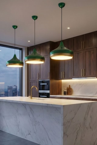 Suspension Yildo - Vert - 40 W