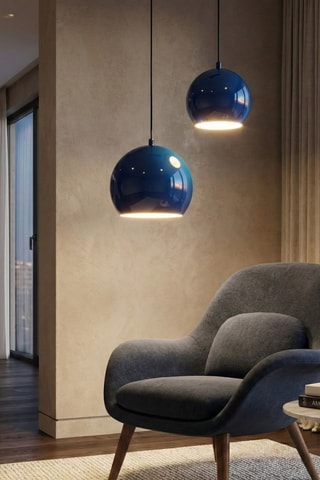 Suspension Orbit - Bleu - 2 x 40 W