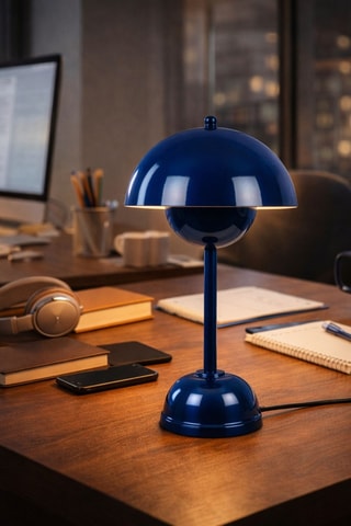 Lampe à poser Eylul - Bleu - 40 W
