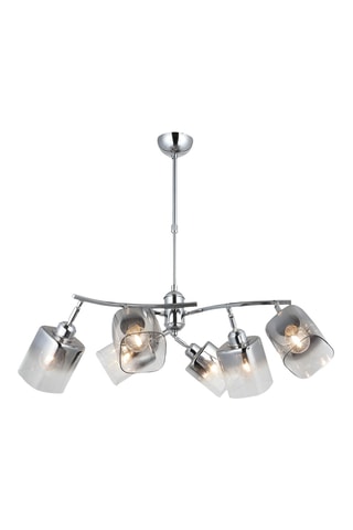 Suspension Derma - Argenté - 6 x 20 W