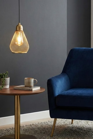 Suspension Berk - Doré - 40 W