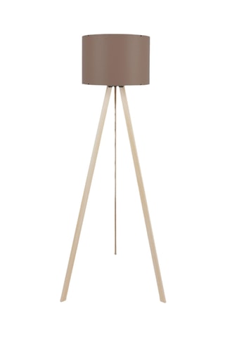 Lampadaire trépied - Marron - 40 W