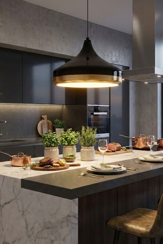 Suspension Yildo - Noir - 40 W