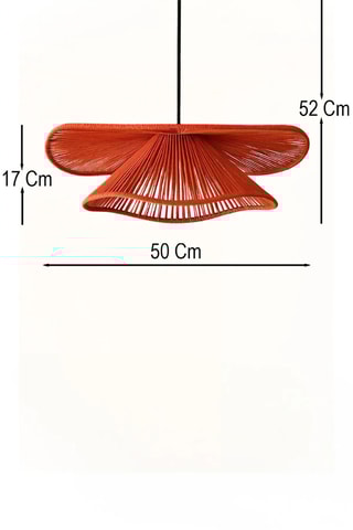 Lámpara de techo - Naranja - 40 W