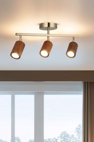 Suspension Legno - Doré - 3 x 40 W