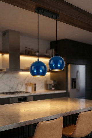 Suspension Orbit - Bleu - 2 x 40 W