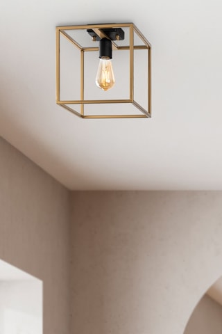 Plafonnier Kafes - Doré - 40 W