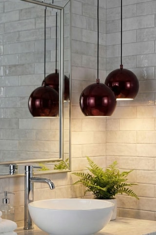 Suspension Orbit - Marron - 2 x 40 W