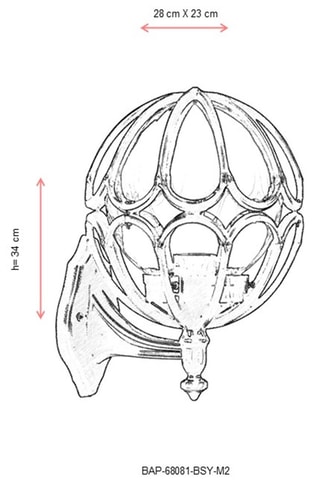 Applique murale - Noir - 40 W