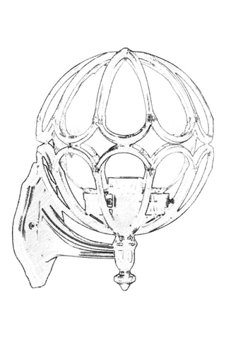 Applique murale - Noir - 40 W