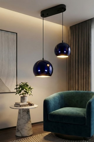 Suspension Orbit - Bleu marine - 2 x 40 W