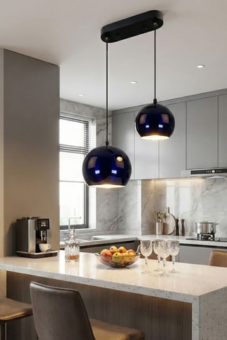 Suspension Orbit - Bleu marine - 2 x 40 W