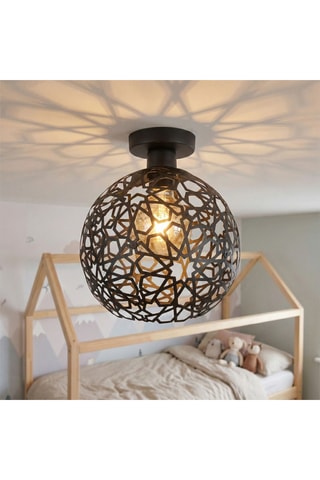 Plafonnier - Noir