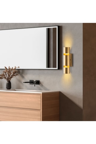 Applique murale Luxora - Doré - 2 x 40 W