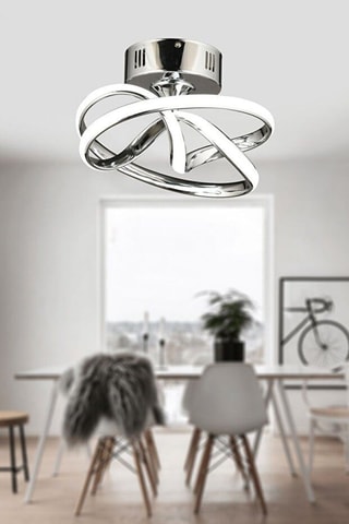 Plafonnier LED - Argenté