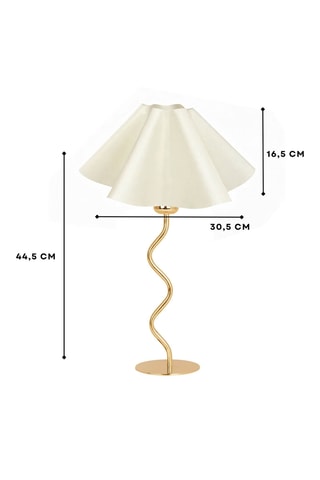 Lampe à poser - Doré