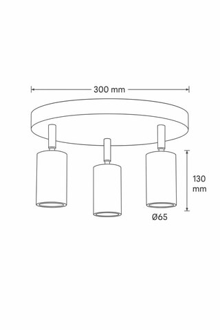 Plafonnier en bois et travertin - Beige