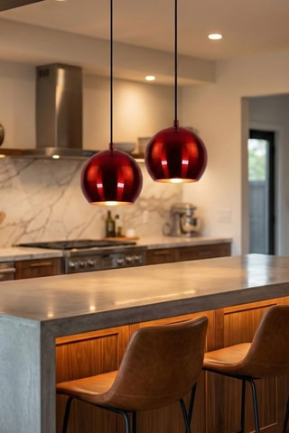 Suspension Orbit - Rouge - 2 x 40 W