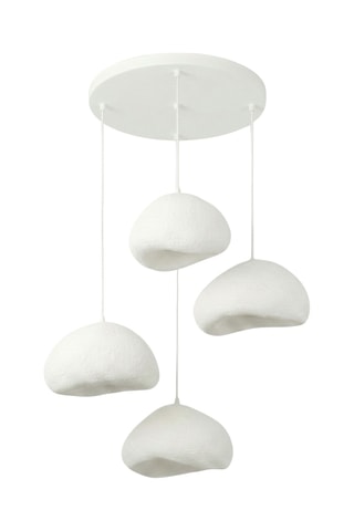 Suspension 4 têtes - Blanc