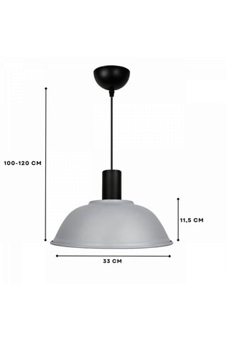 Suspension - Gris - 40 W