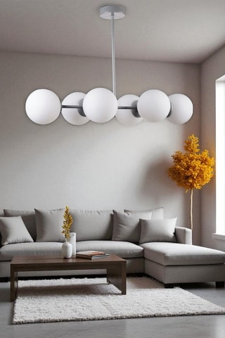 Suspension - Blanc - 6 x 40 W