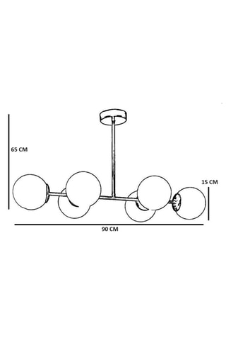 Suspension - Blanc - 6 x 40 W