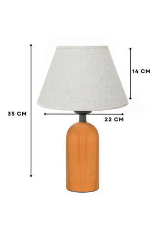 Lámpara de sobremesa - Natural - 40 W