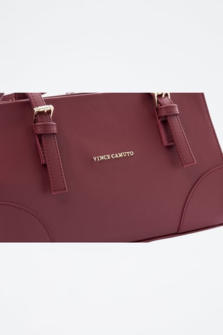 Sac porté épaule en cuir Barletta - Bordeaux