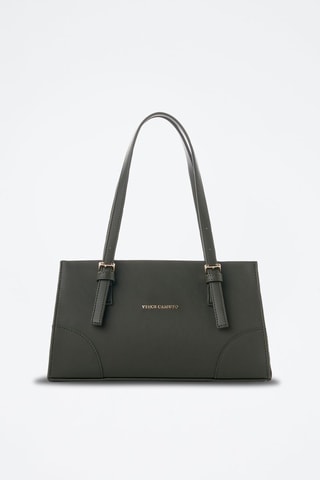 Sac porté épaule en cuir Barletta - Vert