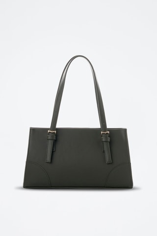 Sac porté épaule en cuir Barletta - Vert