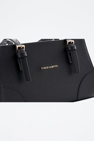 Sac porté épaule en cuir Barletta - Noir