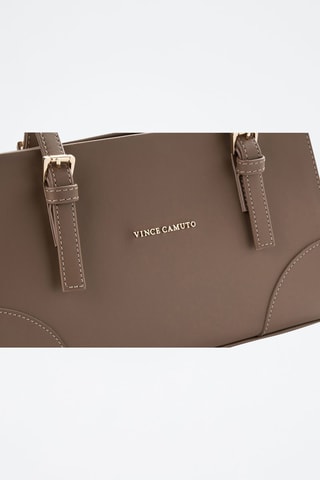 Sac porté épaule en cuir Barletta - Marron