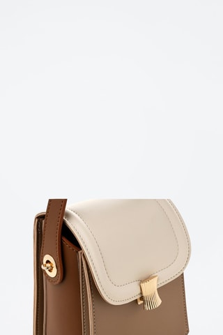 Sac bandoulière Lagoon - Marron