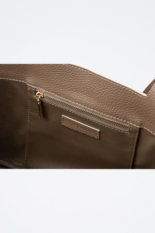 Sac porté épaule L'Aquila - Taupe