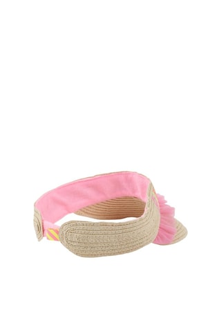 Visiera in paglia - Beige