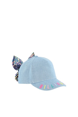 Cappellino in jeans - Blu