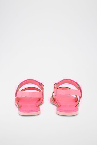 Sandali in pelle - Rosa