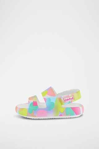 Sandali - Verde e rosa