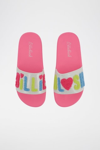 Ciabatte - Grigio e rosa