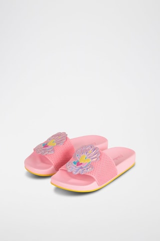 Ciabatte - Rosa e giallo