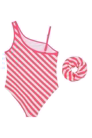 Costume intero e scrunchie - Rosa - Billieblush