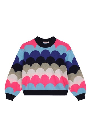 Maglia - Nero e rosa - Billieblush