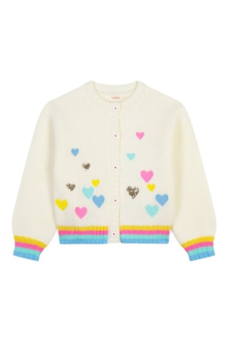 Cardigan - Bianco - Billieblush