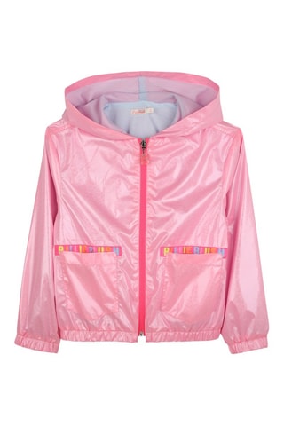 Giacca a vento con cappuccio - Rosa