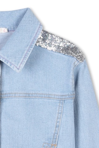 Giacca in jeans - Celeste