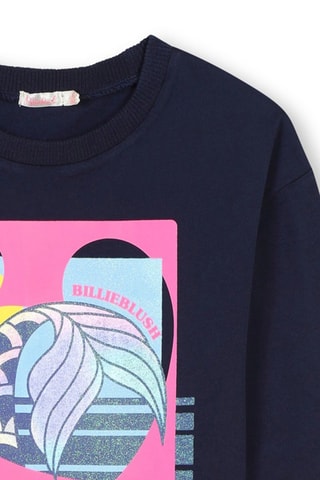 Abito in cotone bio - Blu - Billieblush