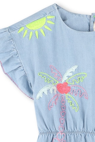 Abito in jeans - Celeste