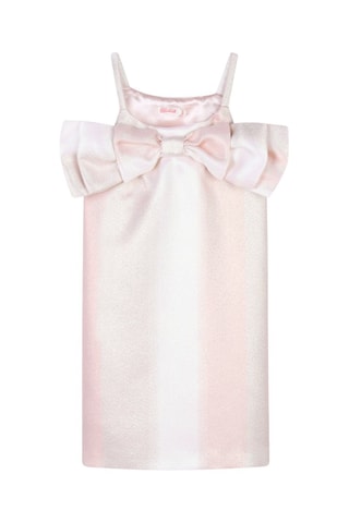 Abito satinato - Rosa cipria