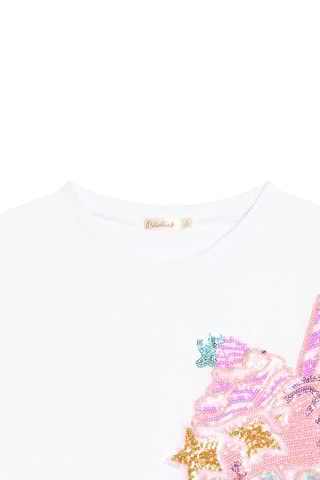 T-shirt - Bianco - Billieblush