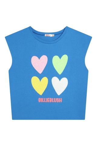 T-shirt - Blu - Billieblush